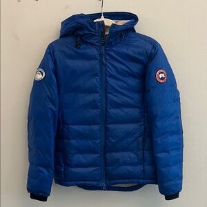 Canada Goose PBI Camp Hooded Jacket in Royal PBI xs used condition